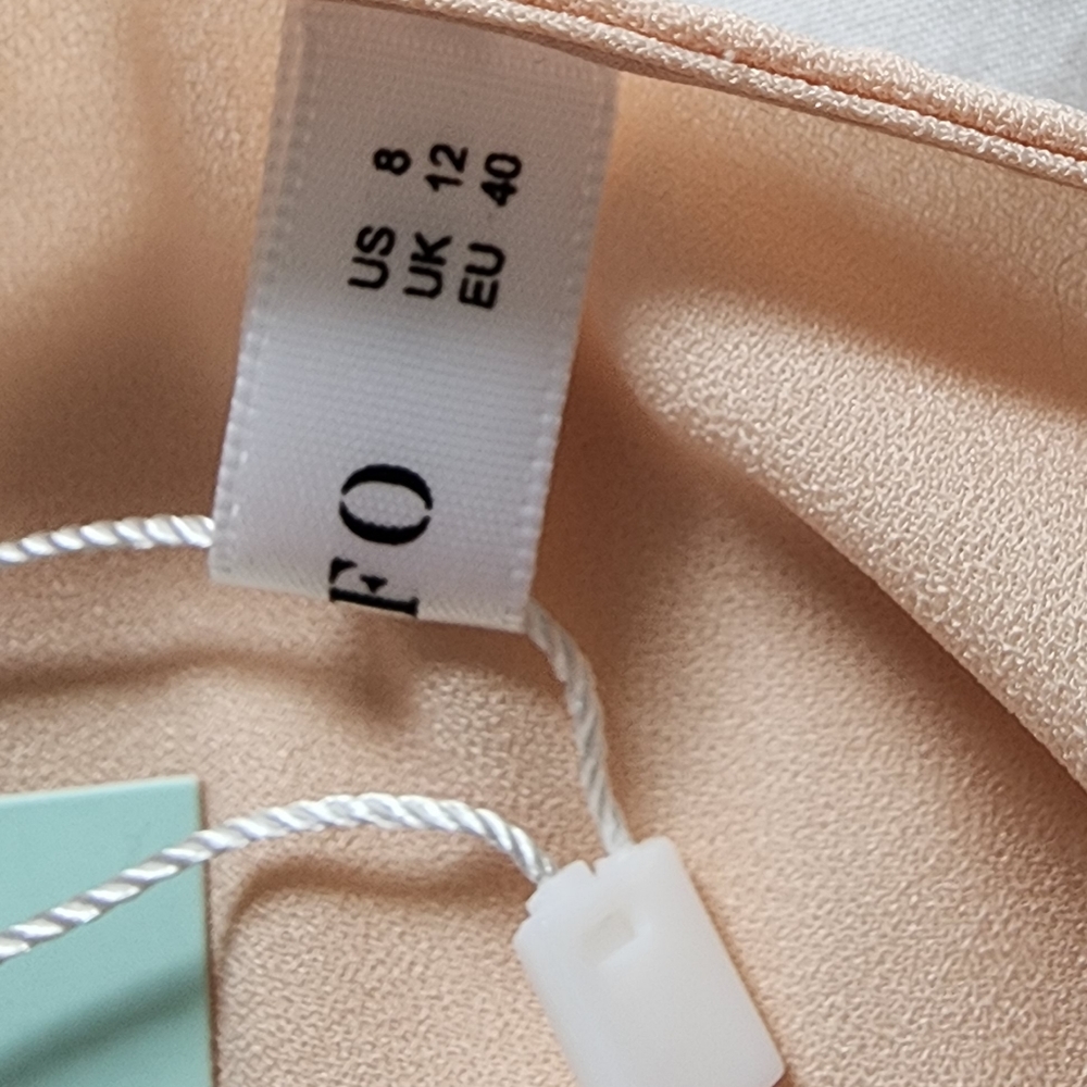 NWT Light Peach Dress - Picture 5 of 5